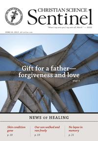 From the Christian Science Sentinel
